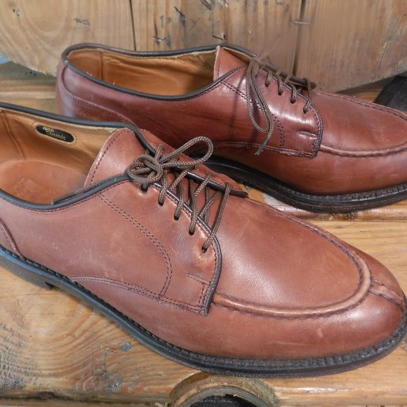 Allen Edmonds Brown Leather Mens 10.5 B Narrow main image 9